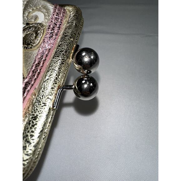 Brighton Coin Purse Fashionista Face Retired HTF Starlet Kiss Lock Wallet - Picture 7 of 7